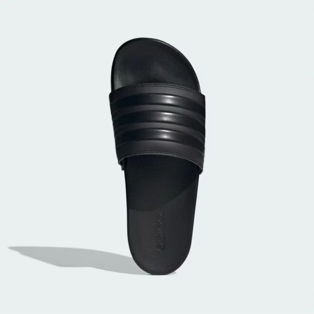 Adidas Adilette Comfort Black Slides - size 8 - Picture 4 of 7